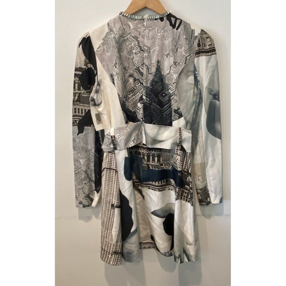 Carven Fashion Collections ModaOperandi New York City Silk Dress Size 40 - Picture 9 of 13